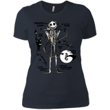 T-Shirts Indigo / X-Small Skeleton Concept Women's Premium T-Shirt