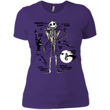 T-Shirts Purple / X-Small Skeleton Concept Women's Premium T-Shirt