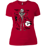 T-Shirts Red / X-Small Skeleton Concept Women's Premium T-Shirt