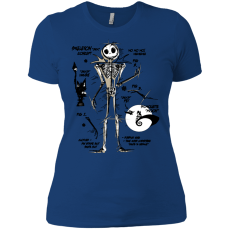T-Shirts Royal / X-Small Skeleton Concept Women's Premium T-Shirt