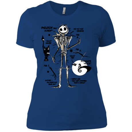 T-Shirts Royal / X-Small Skeleton Concept Women's Premium T-Shirt