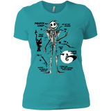 T-Shirts Tahiti Blue / X-Small Skeleton Concept Women's Premium T-Shirt