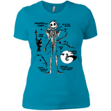 T-Shirts Turquoise / X-Small Skeleton Concept Women's Premium T-Shirt