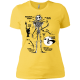 T-Shirts Vibrant Yellow / X-Small Skeleton Concept Women's Premium T-Shirt