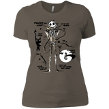 T-Shirts Warm Grey / X-Small Skeleton Concept Women's Premium T-Shirt