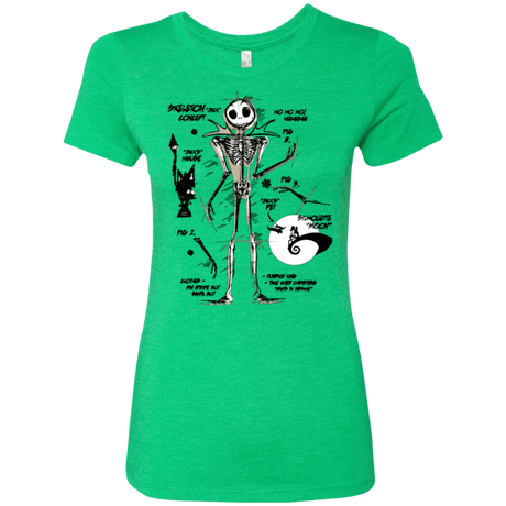 T-Shirts Envy / Small Skeleton Concept Women's Triblend T-Shirt