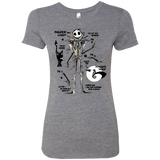 T-Shirts Premium Heather / Small Skeleton Concept Women's Triblend T-Shirt