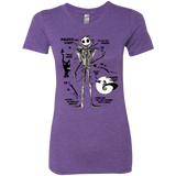 T-Shirts Purple Rush / Small Skeleton Concept Women's Triblend T-Shirt