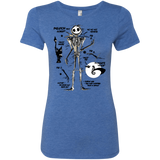 T-Shirts Vintage Royal / Small Skeleton Concept Women's Triblend T-Shirt