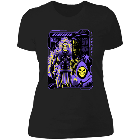 T-Shirts Black / X-Small Skeleton Manga Women's Premium T-Shirt