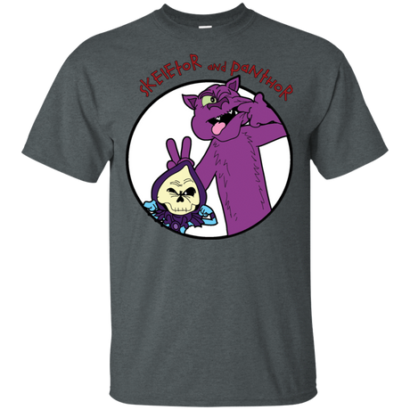 T-Shirts Dark Heather / S Skeletor and Panthor T-Shirt