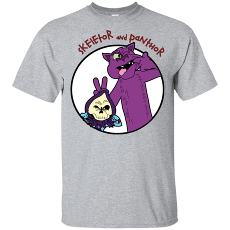 T-Shirts Sport Grey / S Skeletor and Panthor T-Shirt