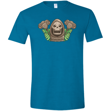 T-Shirts Antique Sapphire / S Skeletor Tiki Men's Semi-Fitted Softstyle
