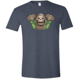 T-Shirts Heather Navy / S Skeletor Tiki Men's Semi-Fitted Softstyle