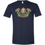T-Shirts Navy / X-Small Skeletor Tiki Men's Semi-Fitted Softstyle