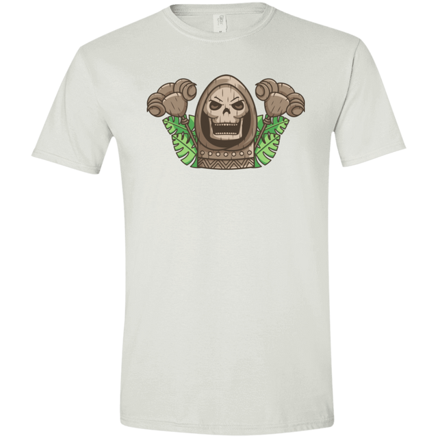 T-Shirts White / X-Small Skeletor Tiki Men's Semi-Fitted Softstyle