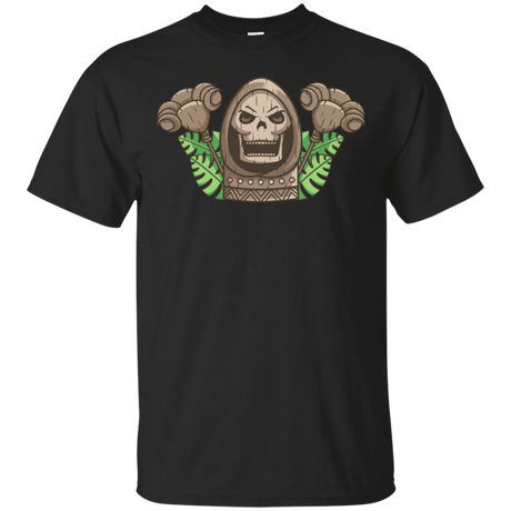T-Shirts Black / S Skeletor Tiki T-Shirt