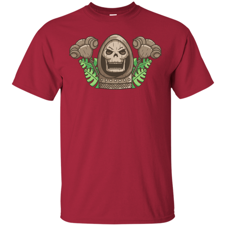 T-Shirts Cardinal / S Skeletor Tiki T-Shirt