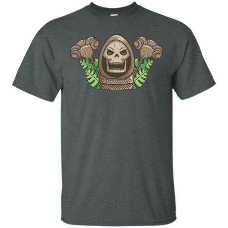 T-Shirts Dark Heather / S Skeletor Tiki T-Shirt
