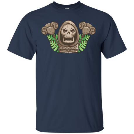 T-Shirts Navy / S Skeletor Tiki T-Shirt
