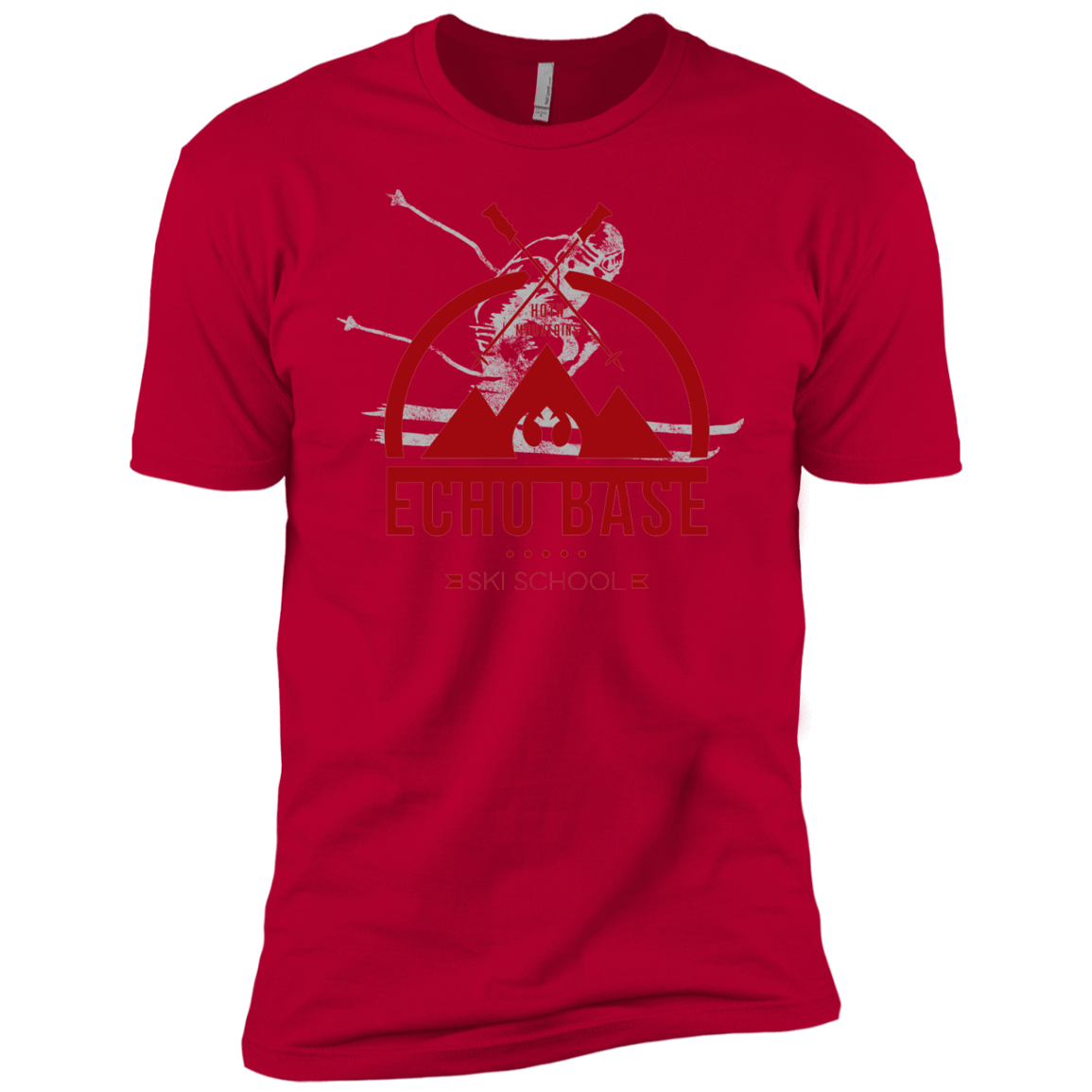 T-Shirts Red / YXS Ski School Boys Premium T-Shirt