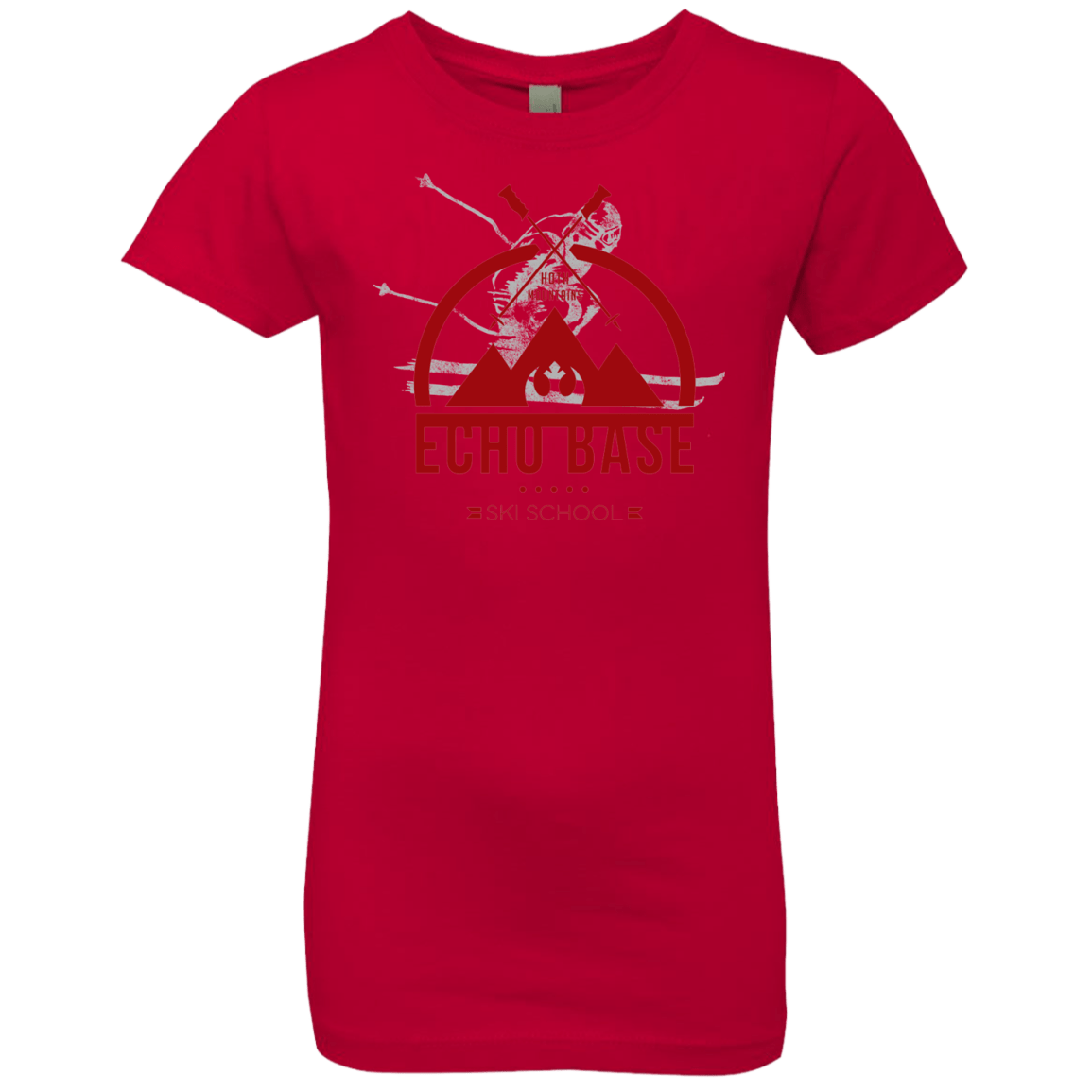 T-Shirts Red / YXS Ski School Girls Premium T-Shirt