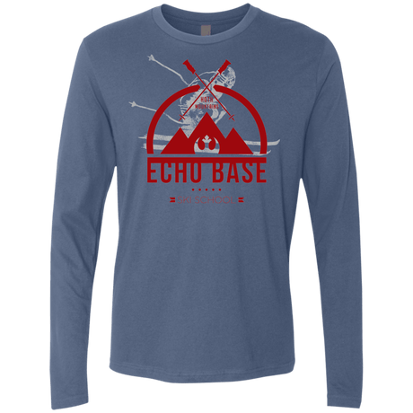 T-Shirts Indigo / Small Ski School Men's Premium Long Sleeve