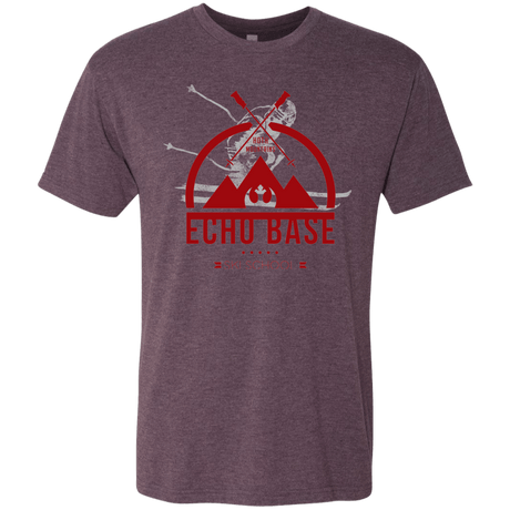 T-Shirts Vintage Purple / Small Ski School Men's Triblend T-Shirt