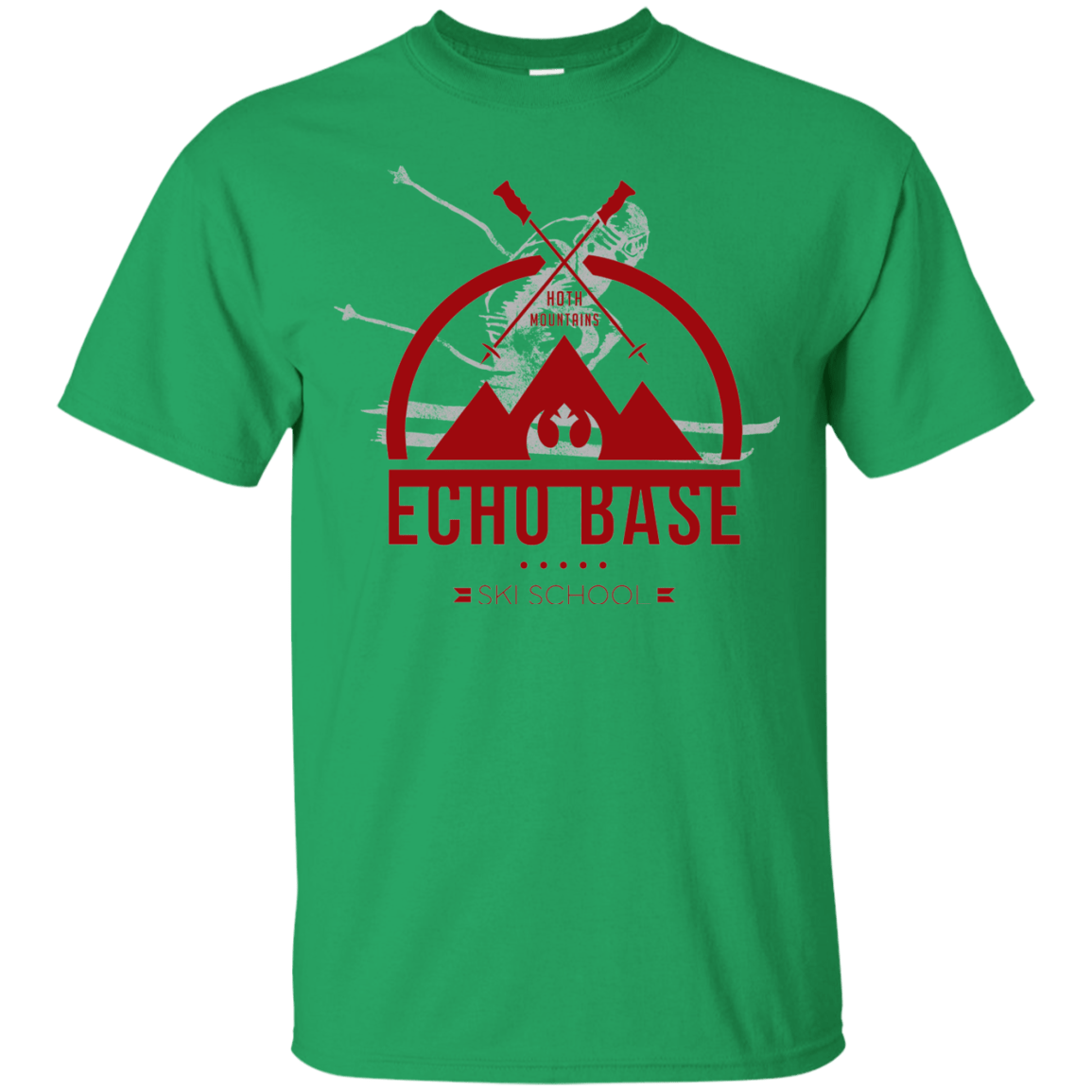 T-Shirts Irish Green / Small Ski School T-Shirt