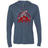 T-Shirts Indigo / X-Small Ski School Triblend Long Sleeve Hoodie Tee