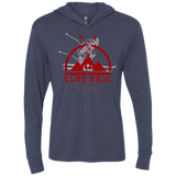 T-Shirts Vintage Navy / X-Small Ski School Triblend Long Sleeve Hoodie Tee