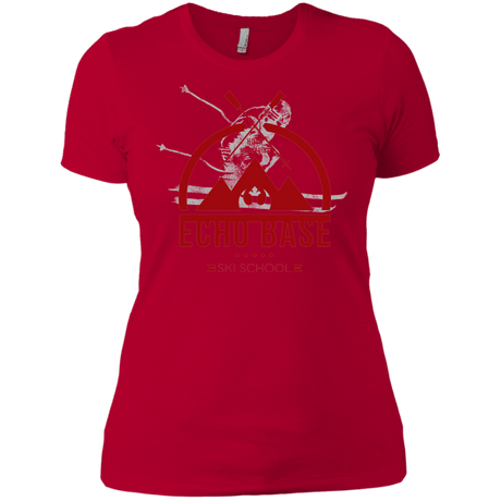 T-Shirts Red / X-Small Ski School Women's Premium T-Shirt