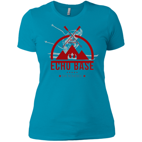 T-Shirts Turquoise / X-Small Ski School Women's Premium T-Shirt
