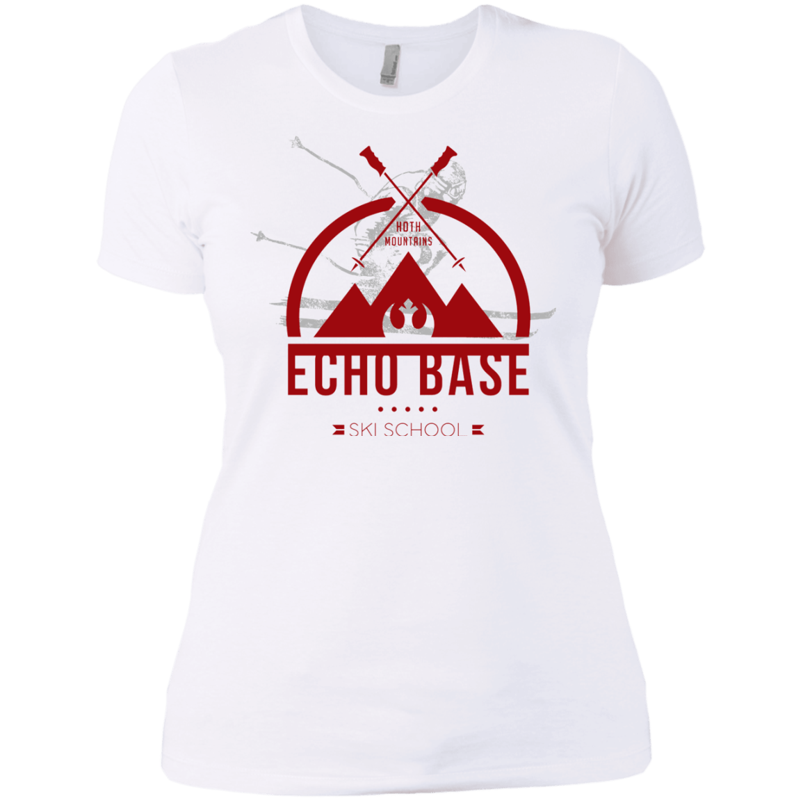 T-Shirts White / X-Small Ski School Women's Premium T-Shirt