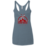 T-Shirts Indigo / X-Small Ski School Women's Triblend Racerback Tank