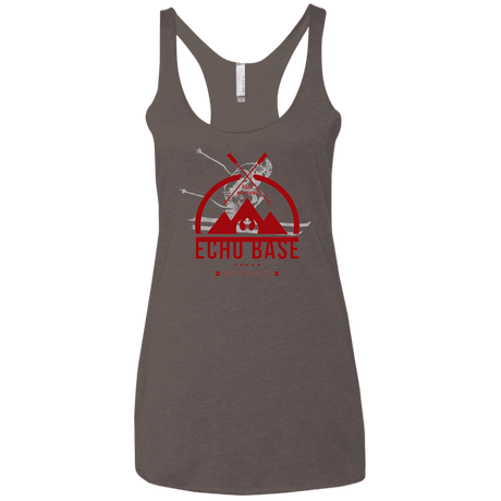 T-Shirts Macchiato / X-Small Ski School Women's Triblend Racerback Tank