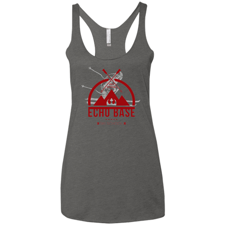 T-Shirts Premium Heather / X-Small Ski School Women's Triblend Racerback Tank