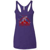 T-Shirts Purple / X-Small Ski School Women's Triblend Racerback Tank