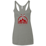 T-Shirts Venetian Grey / X-Small Ski School Women's Triblend Racerback Tank