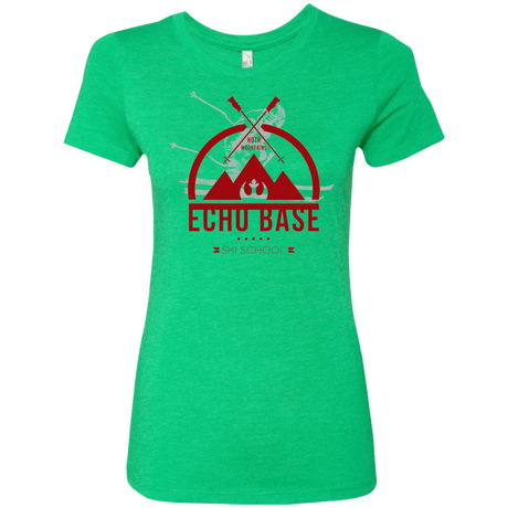 T-Shirts Envy / Small Ski School Women's Triblend T-Shirt