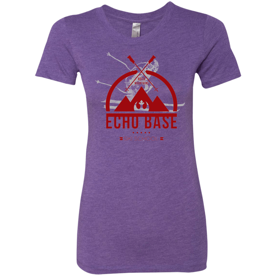 T-Shirts Purple Rush / Small Ski School Women's Triblend T-Shirt