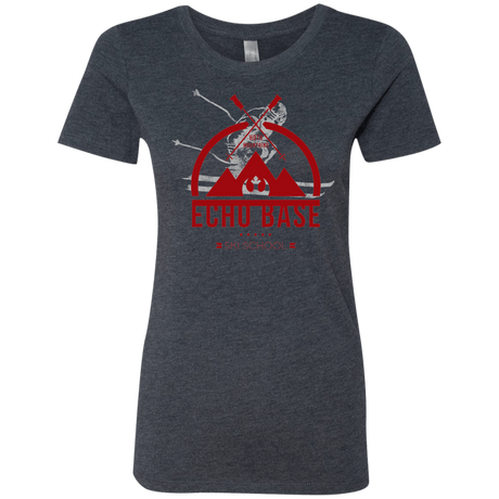 T-Shirts Vintage Navy / Small Ski School Women's Triblend T-Shirt