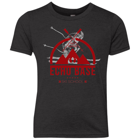 T-Shirts Vintage Black / YXS Ski School Youth Triblend T-Shirt