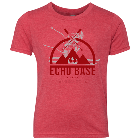 T-Shirts Vintage Red / YXS Ski School Youth Triblend T-Shirt
