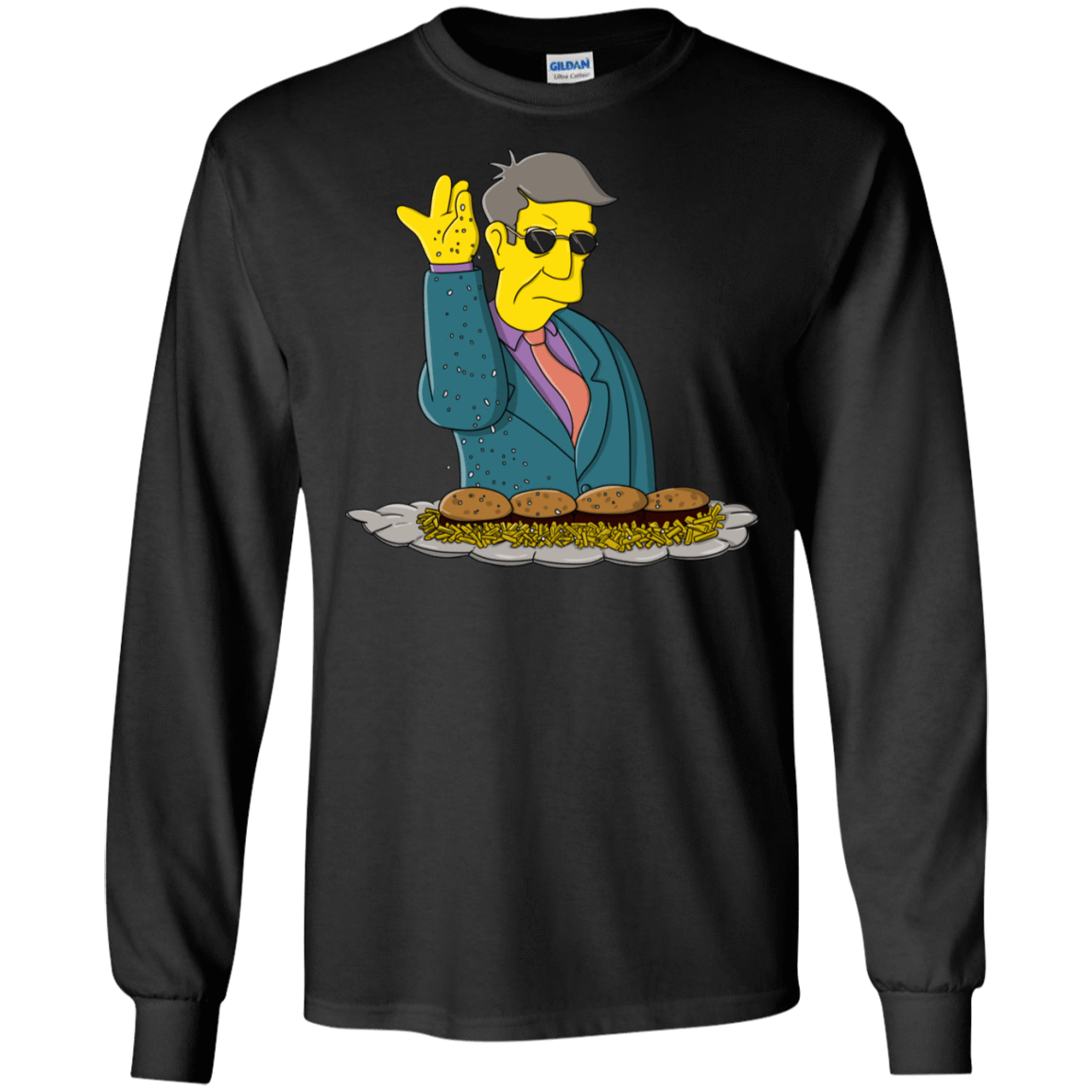 T-Shirts Black / S Skinner Bae Hams Men's Long Sleeve T-Shirt