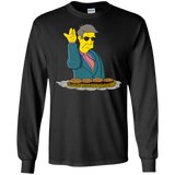 T-Shirts Black / S Skinner Bae Hams Men's Long Sleeve T-Shirt