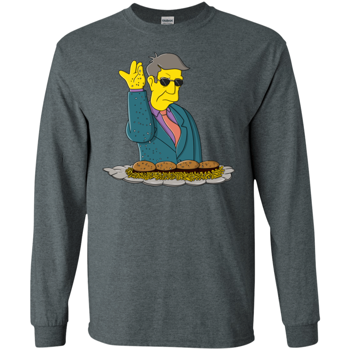 T-Shirts Dark Heather / S Skinner Bae Hams Men's Long Sleeve T-Shirt