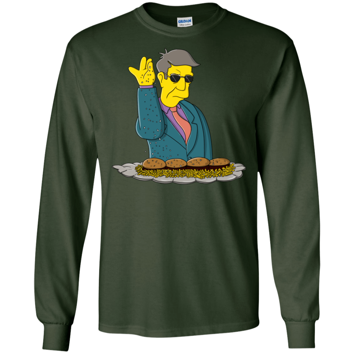 T-Shirts Forest Green / S Skinner Bae Hams Men's Long Sleeve T-Shirt