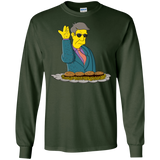 T-Shirts Forest Green / S Skinner Bae Hams Men's Long Sleeve T-Shirt