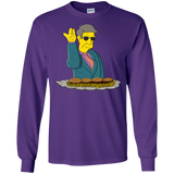 T-Shirts Purple / S Skinner Bae Hams Men's Long Sleeve T-Shirt